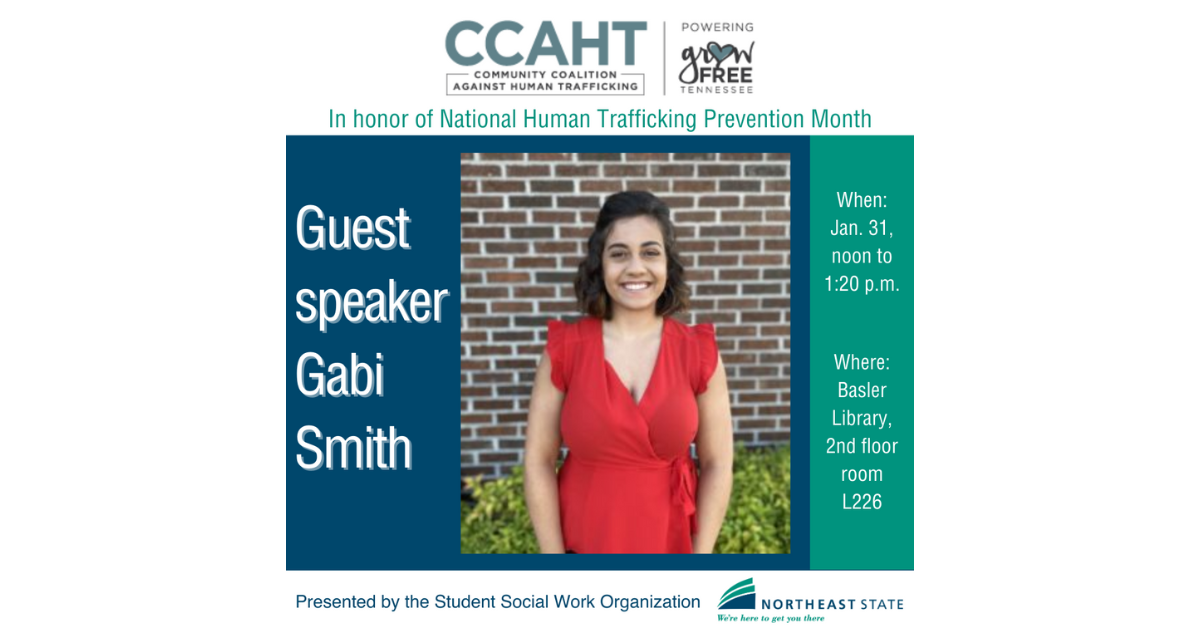 National Human Trafficking Prevention Month