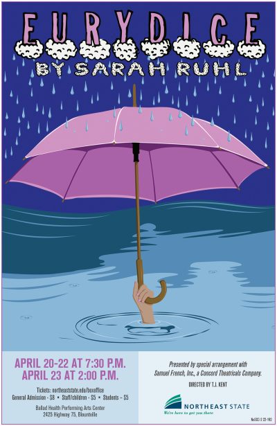 Northeast State Theatre stages Eurydice April 20-23.