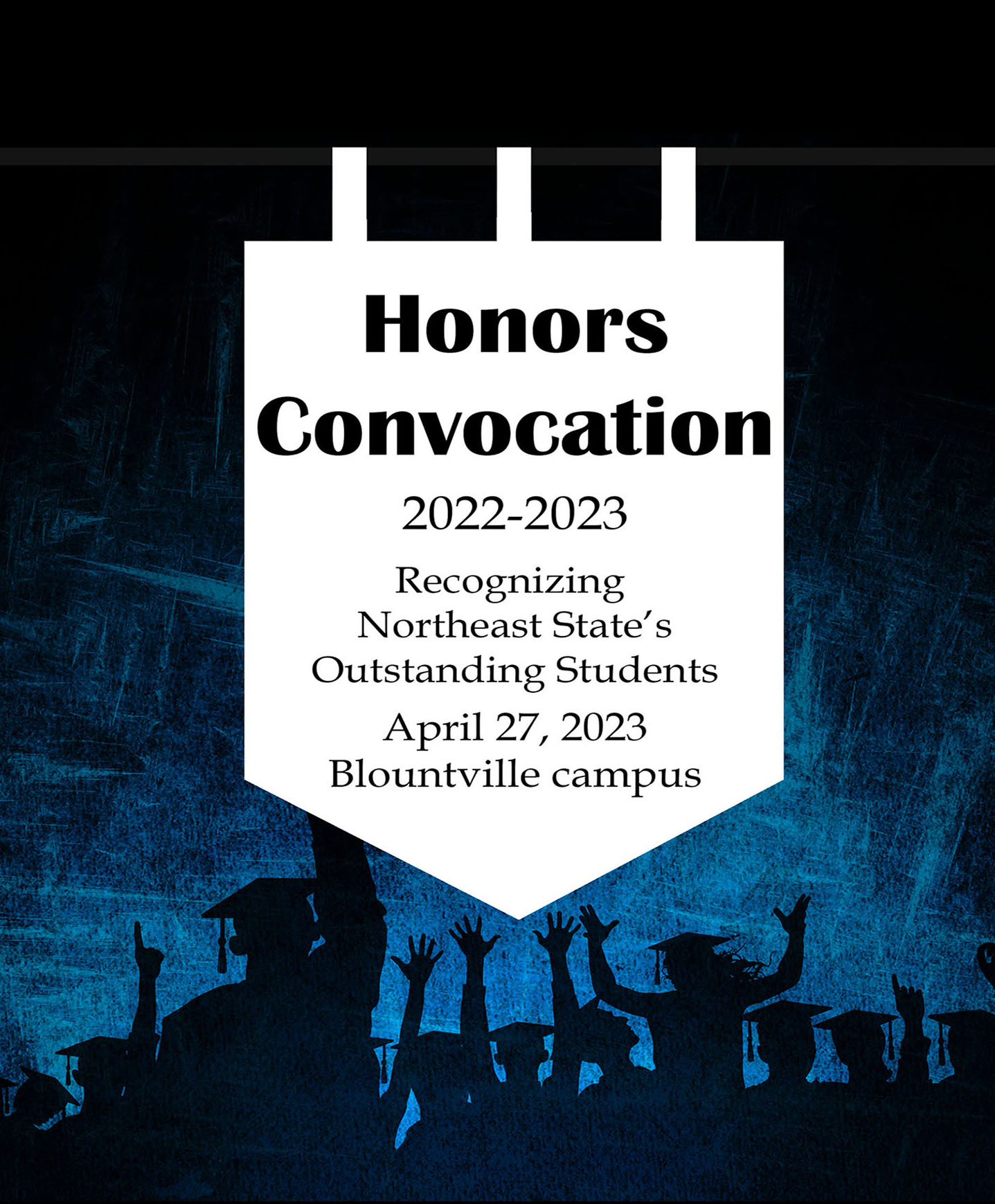 Honors Convocation at Northeast State on April 27.