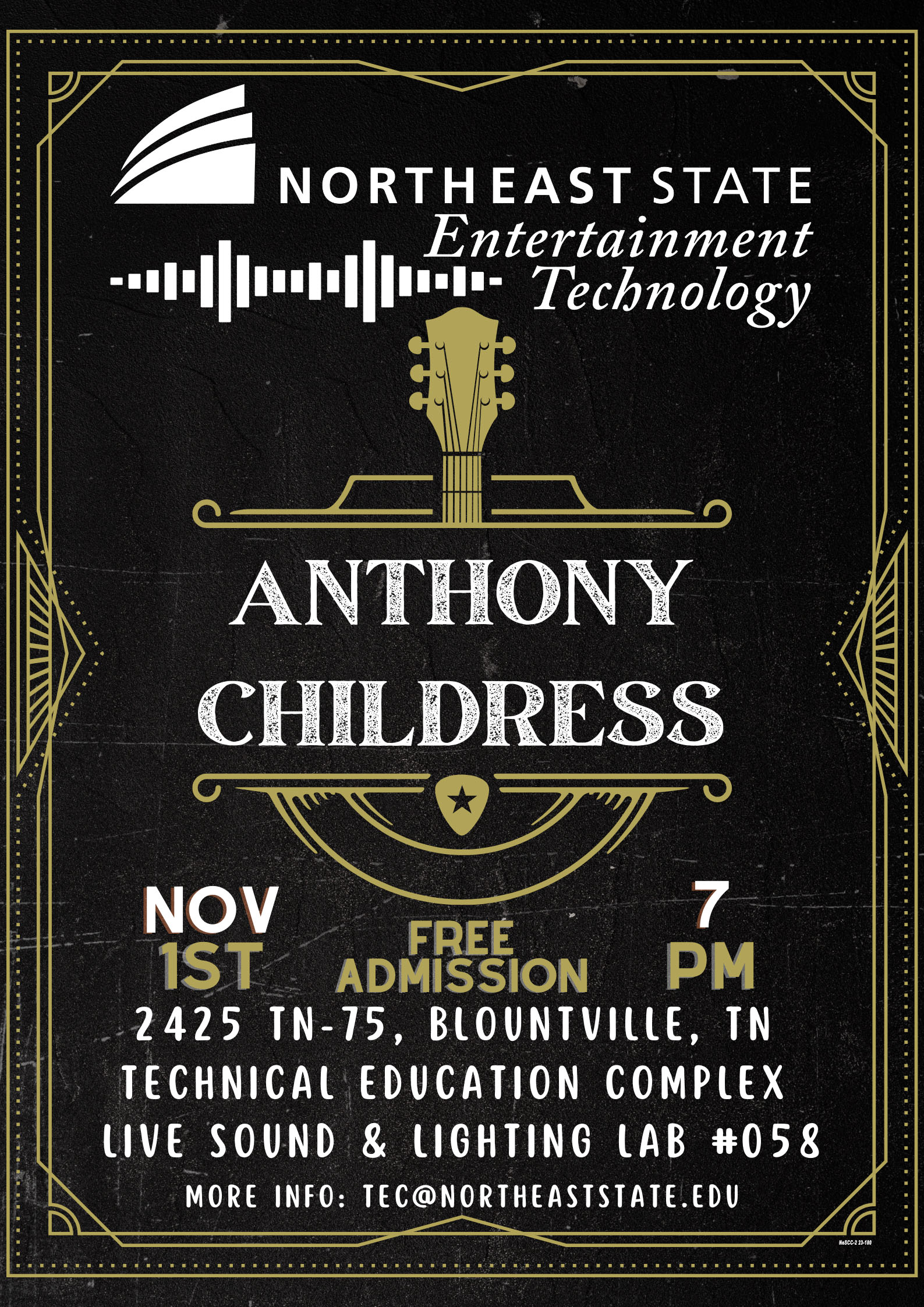 Anthony Childress Experience plays Northeast State Nov. 1.