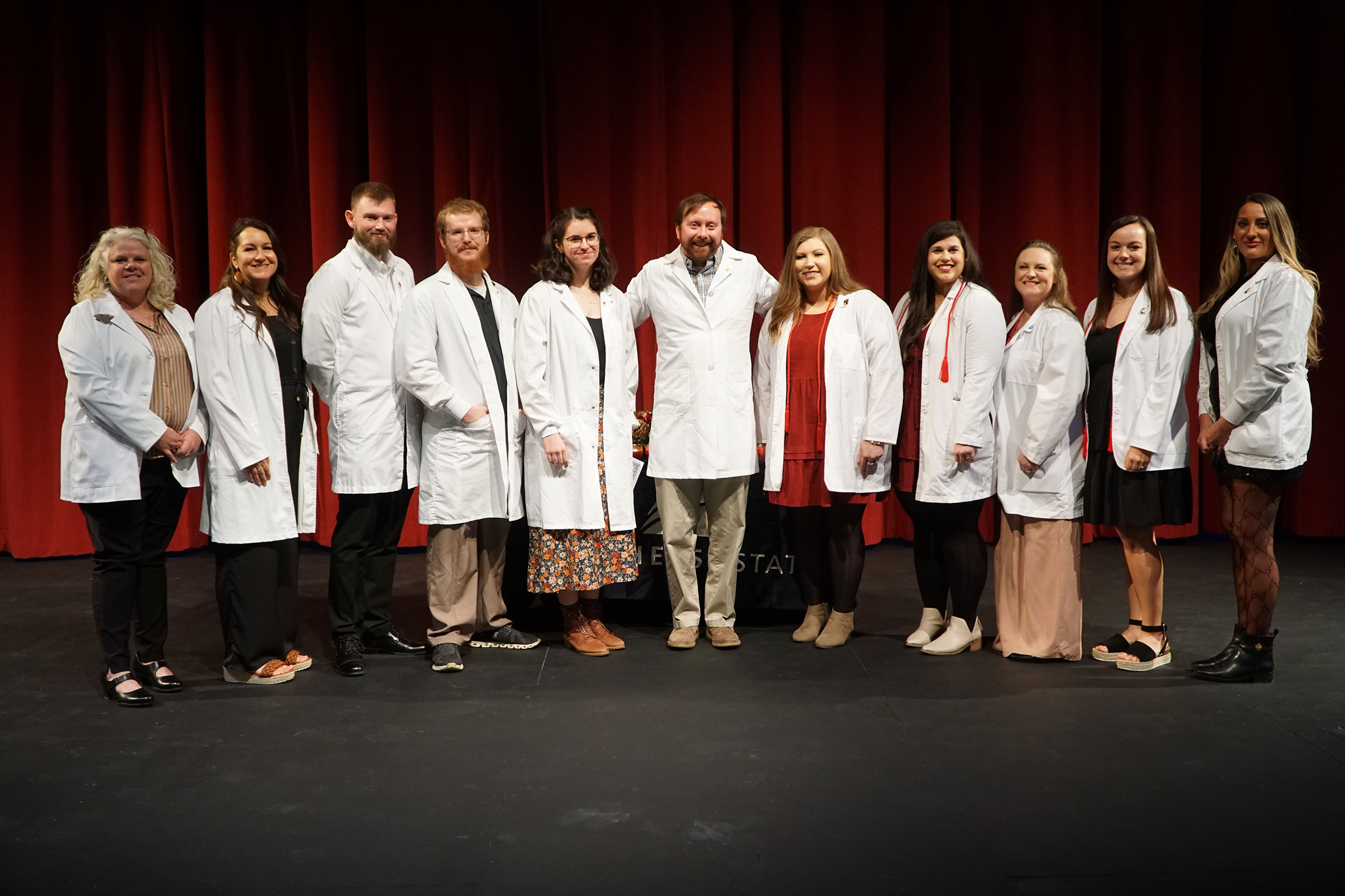 The fall 2023 medical laboratory technology students at Northeast State.