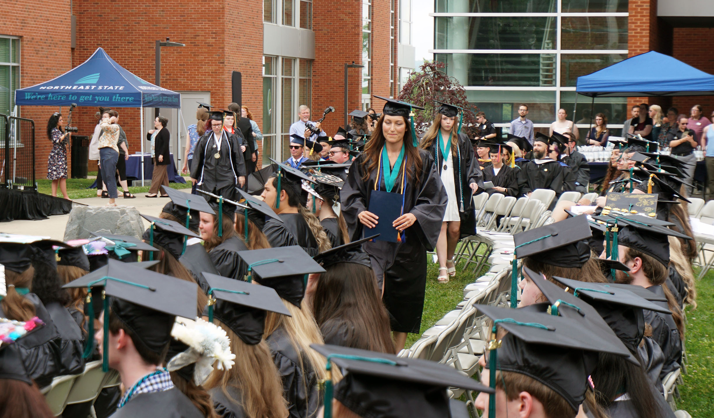 Our Humanities and Mathematics graduates take to the stage.