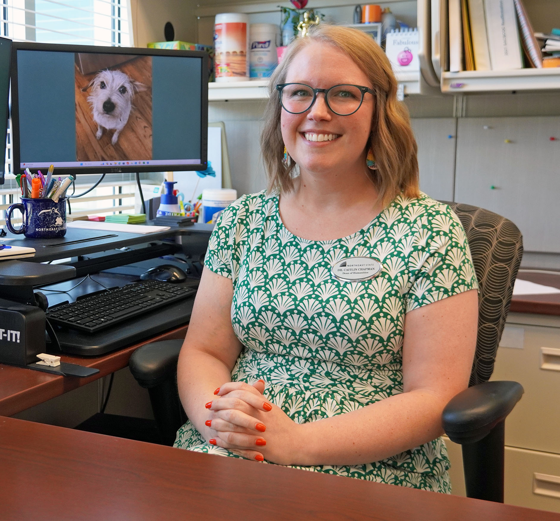 Dr. Caitlin Chapman has been named Dean of Humanities at Northeast State.