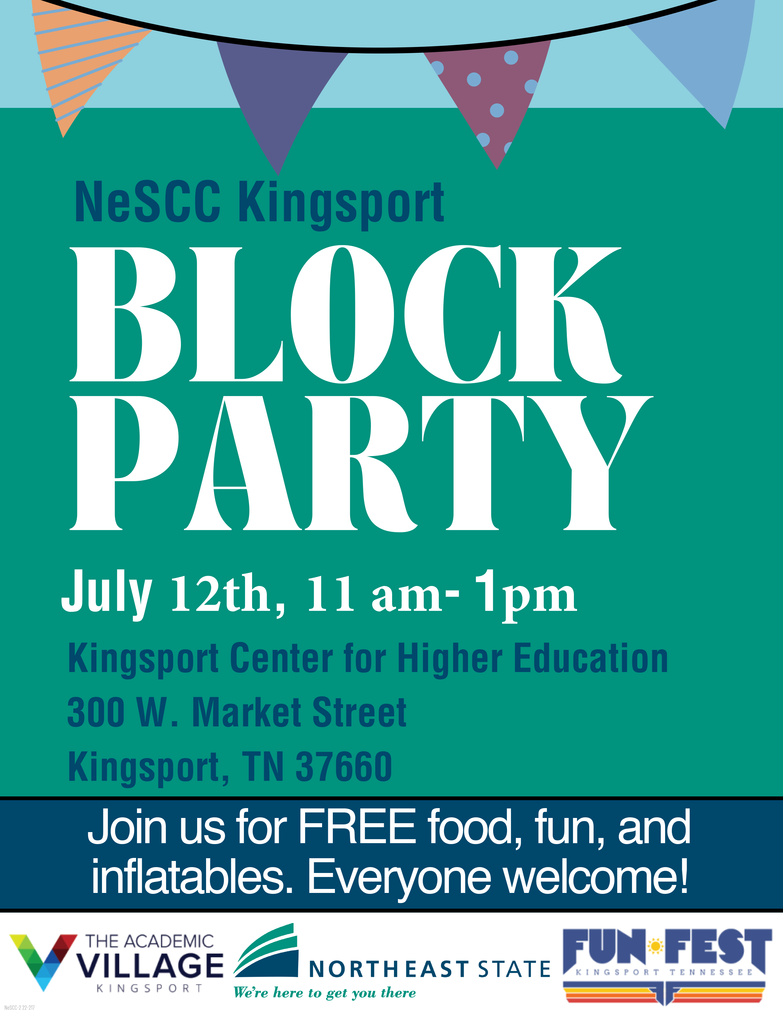 As Kingsport Fun Fest approaches, Northeast State is ready to host the first block party of summer.