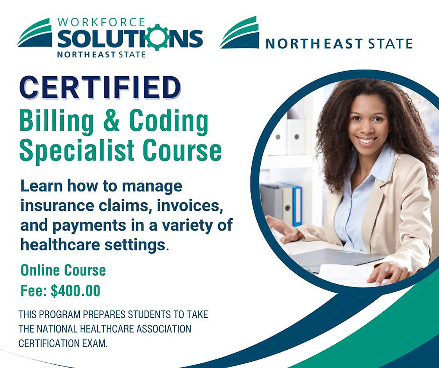 The Certified Billing & Coding Specialist course is an online course with five modules and serves as a strong starting point for individuals interested in a career in medical coding and billing.