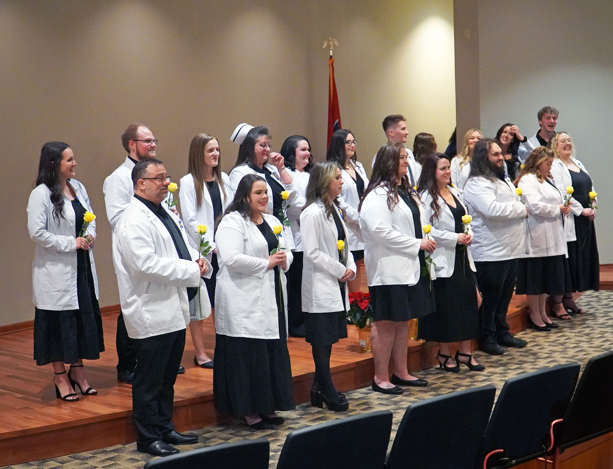 The Northeast State Nursing program celebrated the fall class of graduates at the pinning ceremony held Dec. 12 at the Kingsport Center for Higher Education.