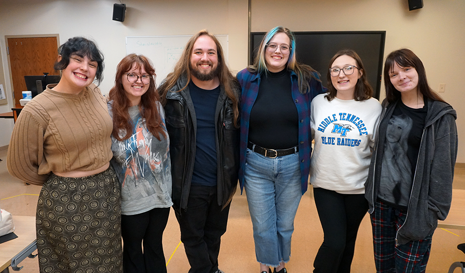 From left, Maggie Perry, Amber Turner, Westley Steele, Ava Burris, Aivree Byram, and Aurora Palmer. Nominees not pictured, Tuesday Ingram and Camryn Sims.