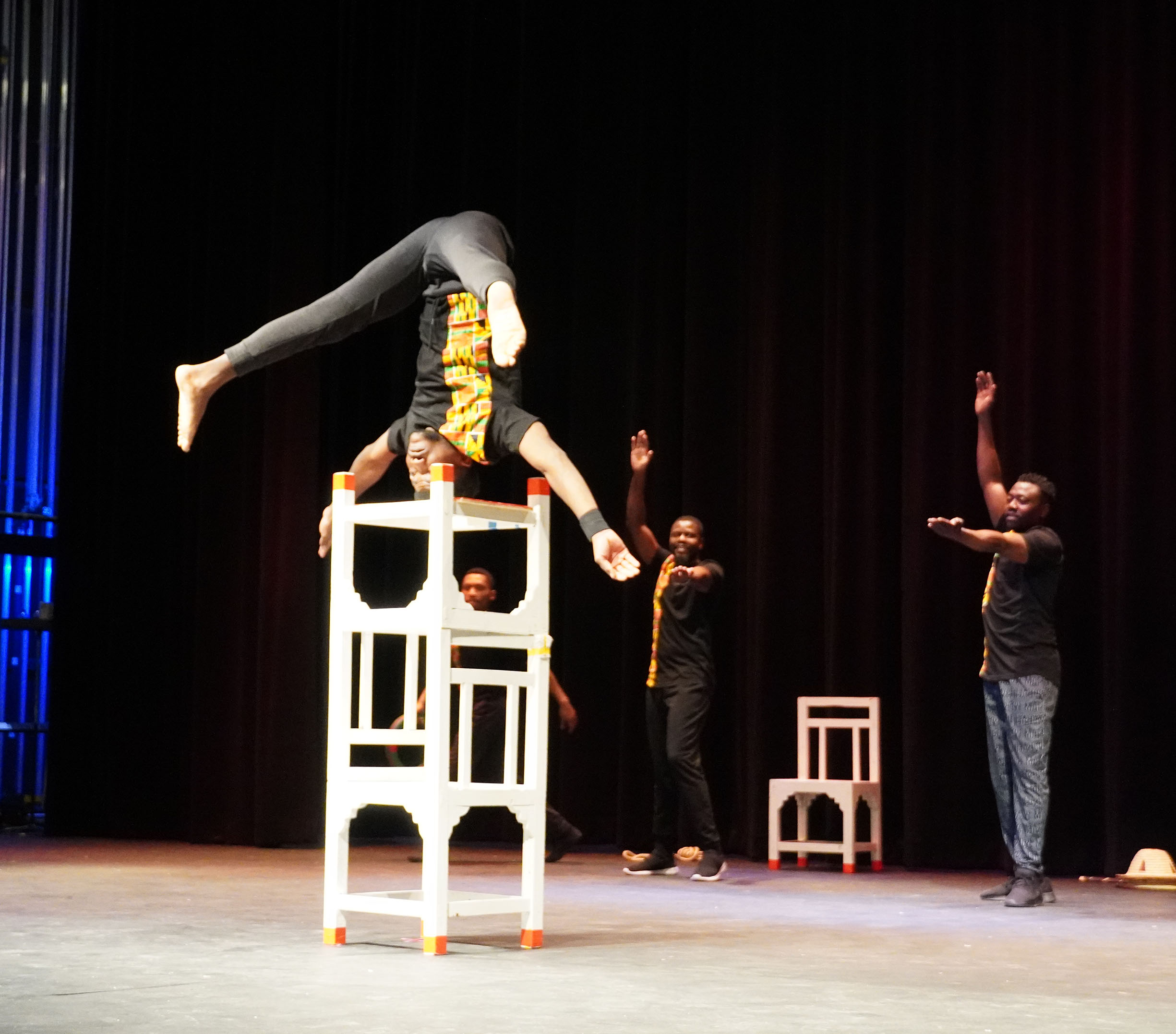 Prepare to be amazed by the high-energy acrobatic moves of the Zuzu Acrobats when they return to Northeast State Community College for two performances on Tuesday, Feb. 17.